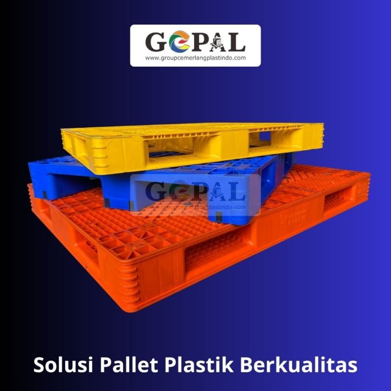 Keunggulan Pallet Plastik untuk Efisiensi Logistik dan Gudang Industri